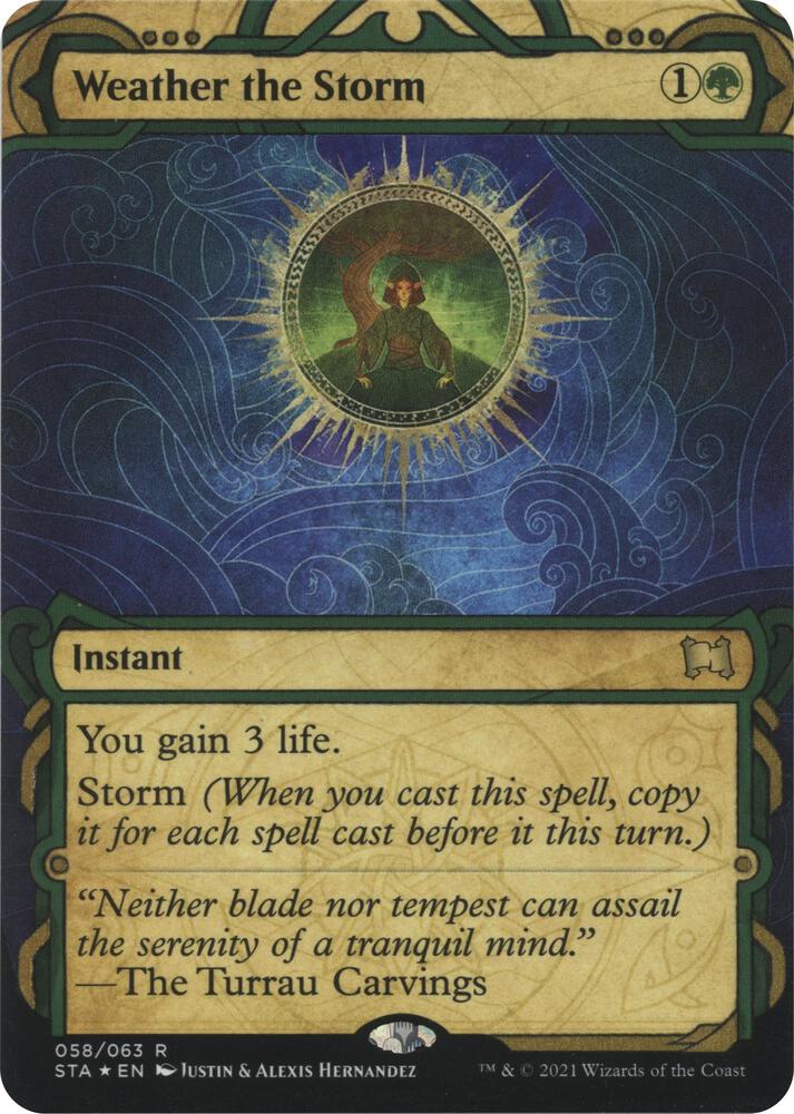 Weather the Storm (Foil Etched)