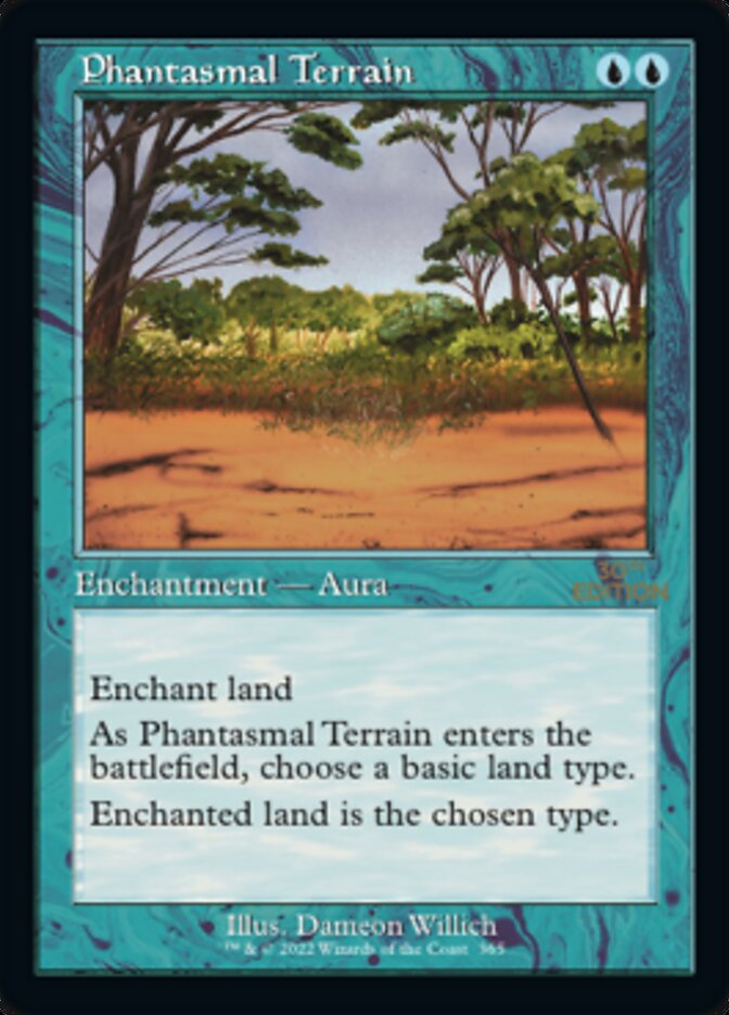 Phantasmal Terrain (Retro Frame)