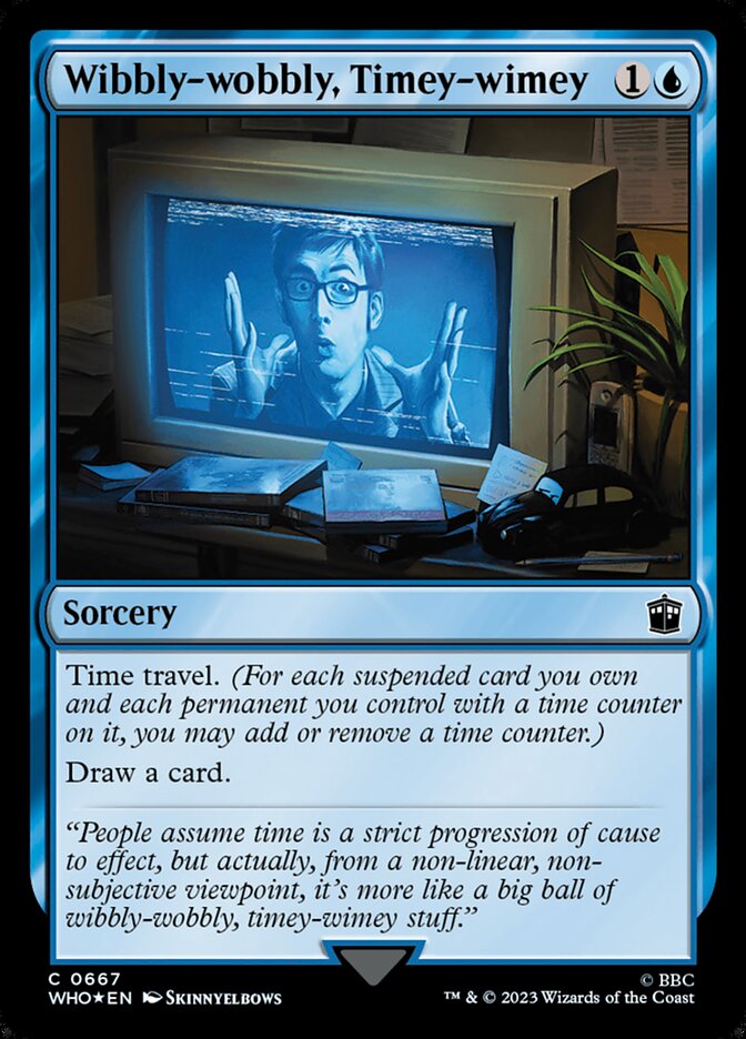 Wibbly-wobbly, Timey-wimey (Surge Foil)