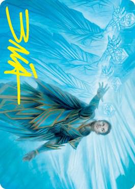 Echoing Equation Art Card (Gold-Stamped Signature)