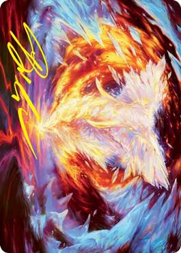 Magma Opus Art Card (Gold-Stamped Signature)