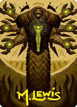 Inquisition of Kozilek Art Card (Gold-Stamped Signature)