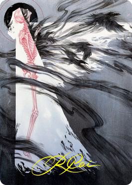 Tendrils of Agony Art Card (Gold-Stamped Signature)