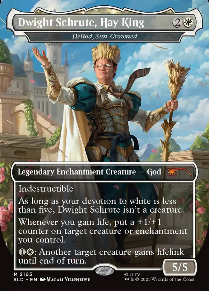 Dwight Schrute, Hay King - Heliod, Sun-Crowned