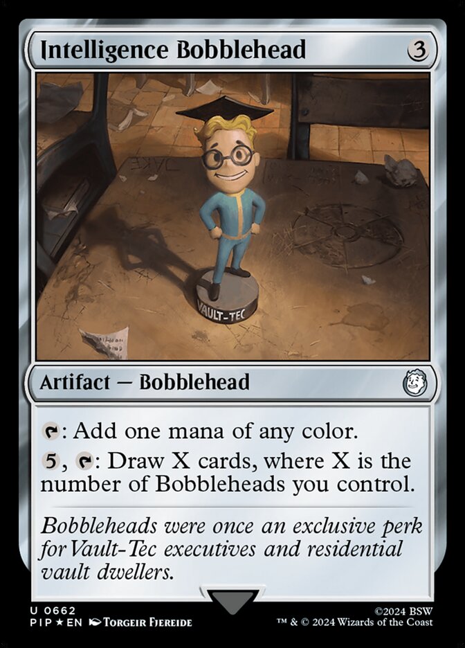 Intelligence Bobblehead (Surge Foil)