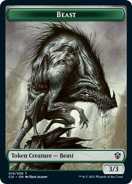 Beast (010) // Fish Double-Sided Token