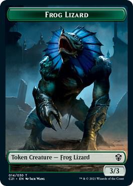Frog Lizard // Elephant Double-Sided Token