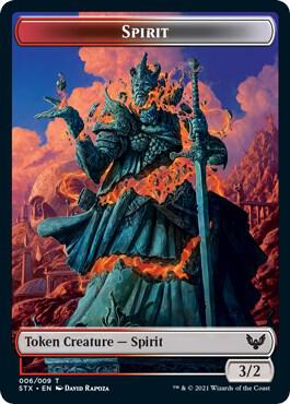Spirit (6) // Inkling (4) Double-sided Token