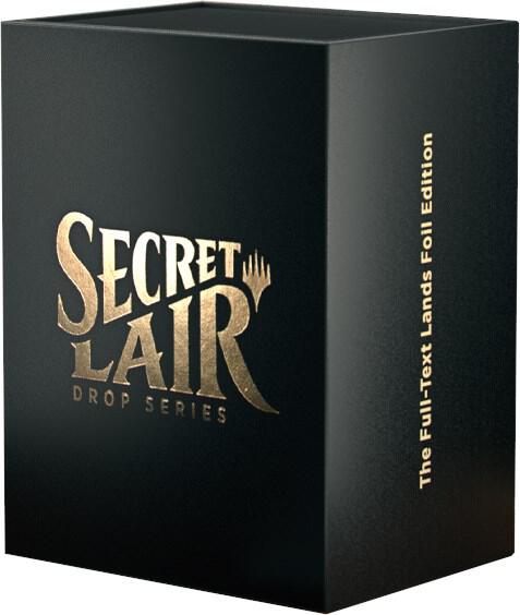 Secret Lair Superdrop: The Full-Text Lands - Traditional Foil Edition