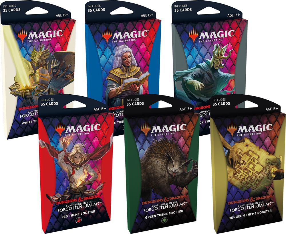 Adventures in the Forgotten Realms - Theme Booster [Set of 6]
