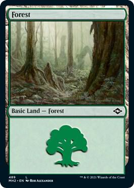 Forest (489) (Foil Etched)