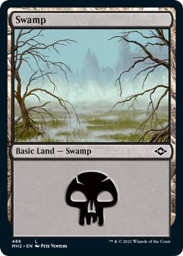 Swamp (486) (Foil Etched)
