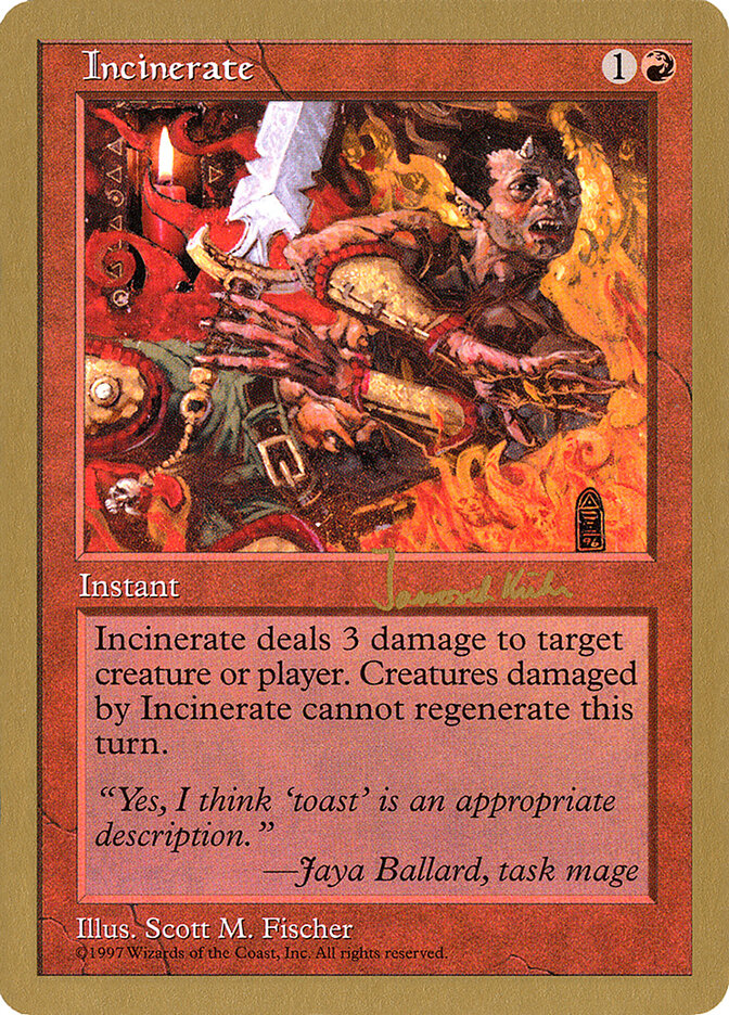 Incinerate - 1997 Janosch Kuhn (5ED)