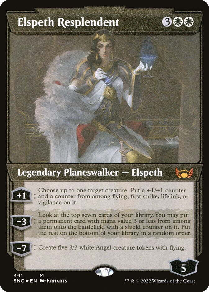 Elspeth Resplendent (Showcase) (Foil Etched)