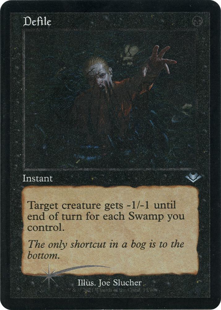 Defile (Retro Frame) (Foil Etched)