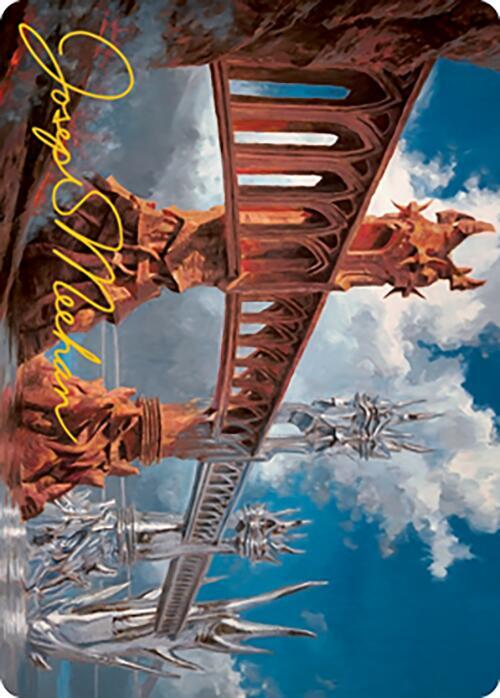 Silverbluff Bridge Art Card (Gold-Stamped Signature)