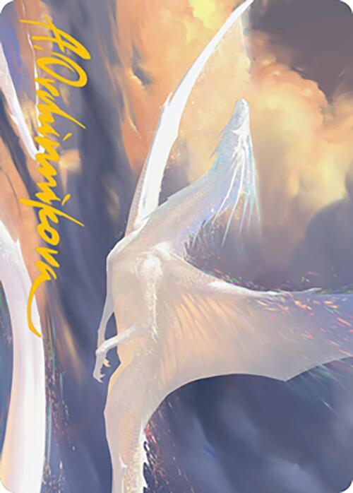 Timeless Dragon Art Card (Gold-Stamped Signature)