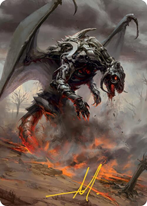 Scion of Draco Art Card (Gold-Stamped Signature)