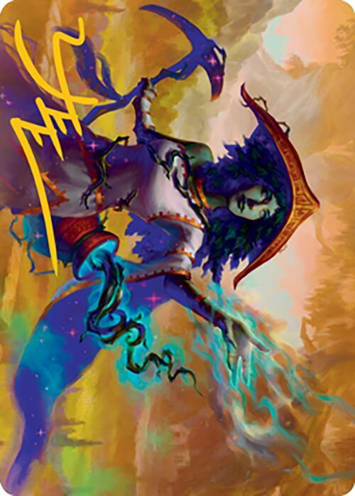 Sythis, Harvest's Hand Art Card (Gold-Stamped Signature)