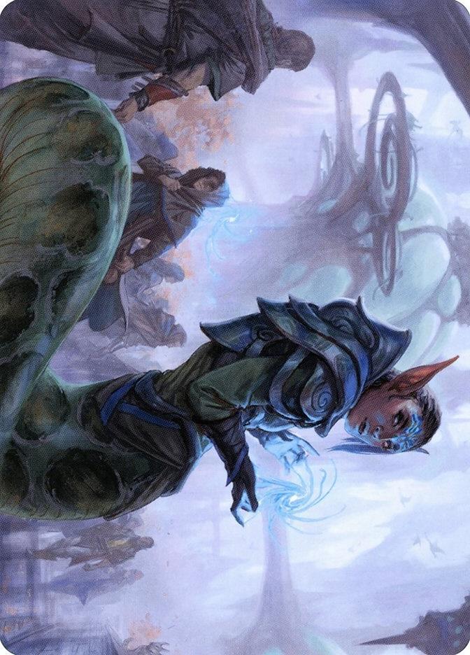 Lonis, Cryptozoologist Art Card