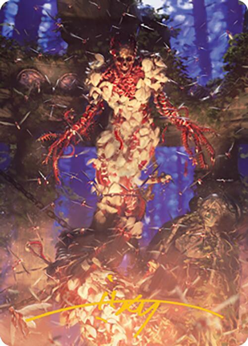 Grist, the Hunger Tide Art Card (55/81) (Gold-Stamped Signature)