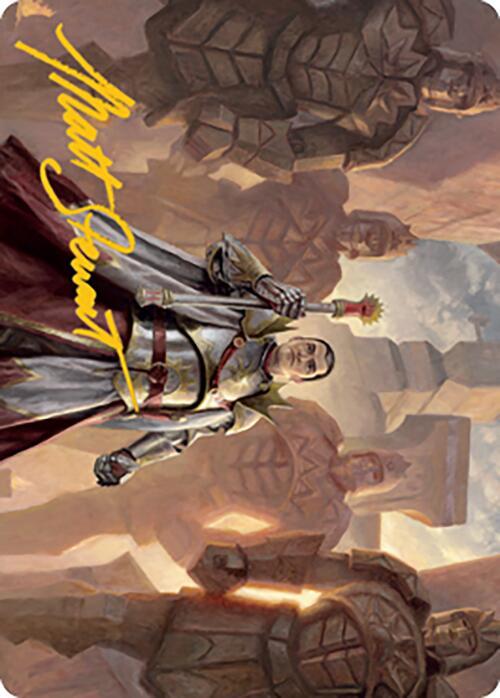 General Ferrous Rokiric Art Card (Gold-Stamped Signature)
