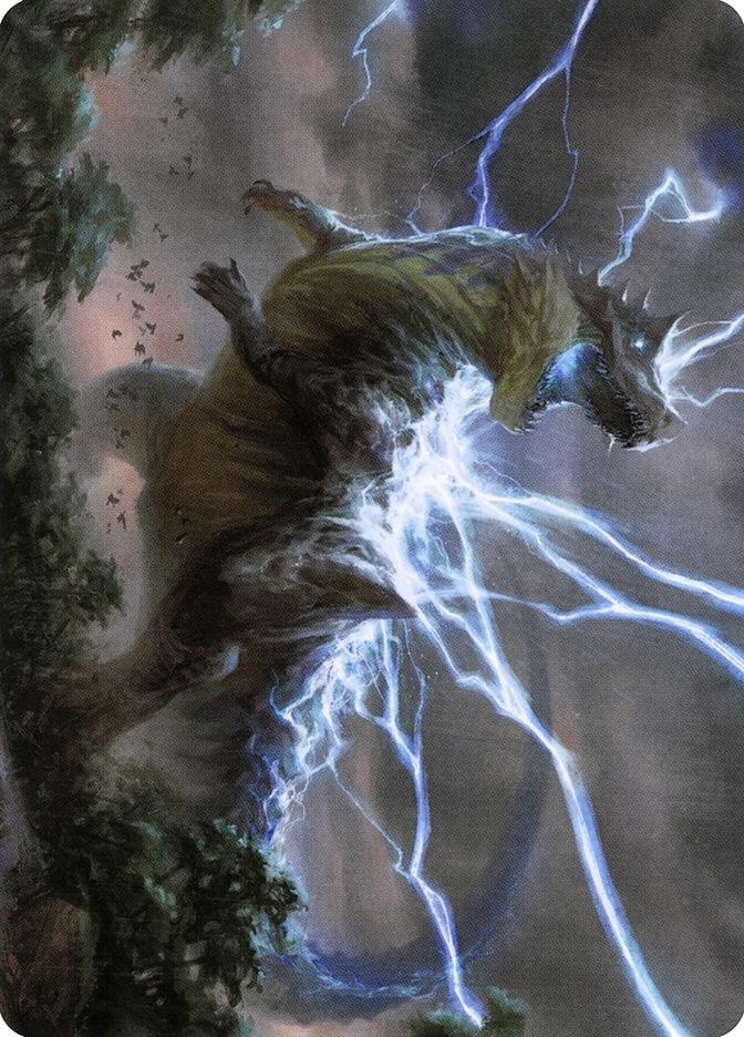 Thrasta, Tempest's Roar Art Card (41/81)
