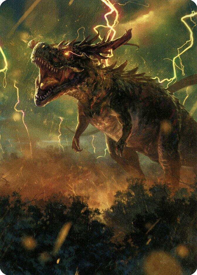 Thrasta, Tempest's Roar Art Card (42/81)