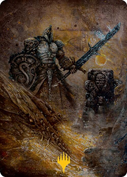Dakkon, Shadow Slayer Art Card (48/81) (Gold-Stamped)