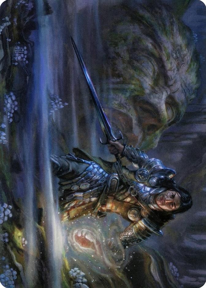 Carth the Lion Art Card