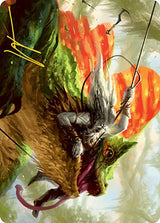 Captured by Lagacs Art Card (Gold-Stamped Signature) - Magic: The Gathering
