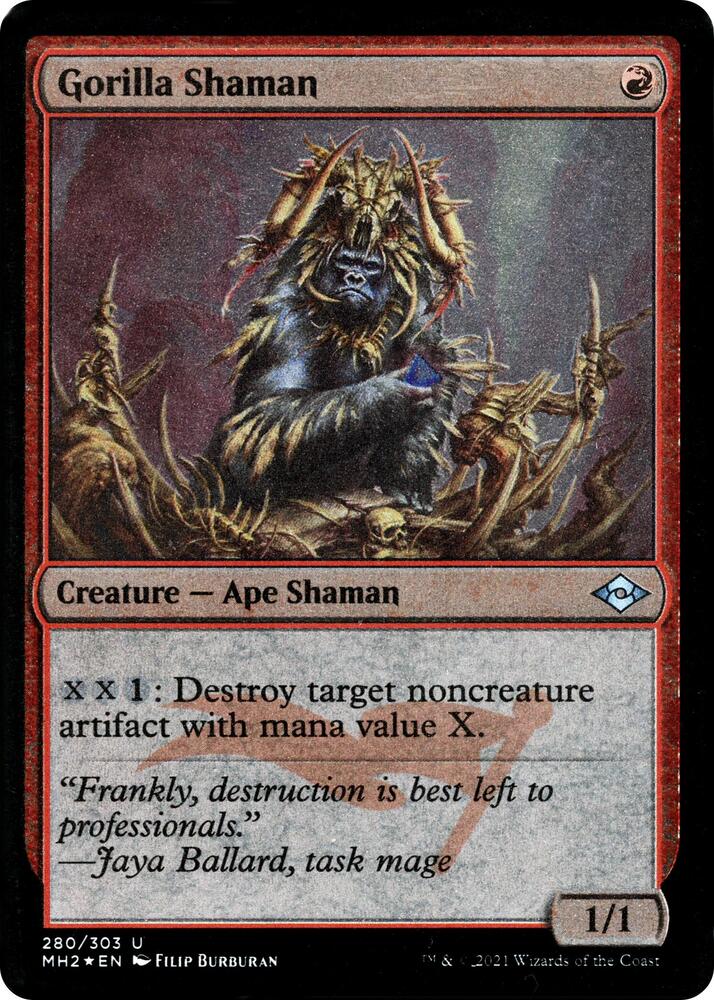 Gorilla Shaman (Foil Etched)