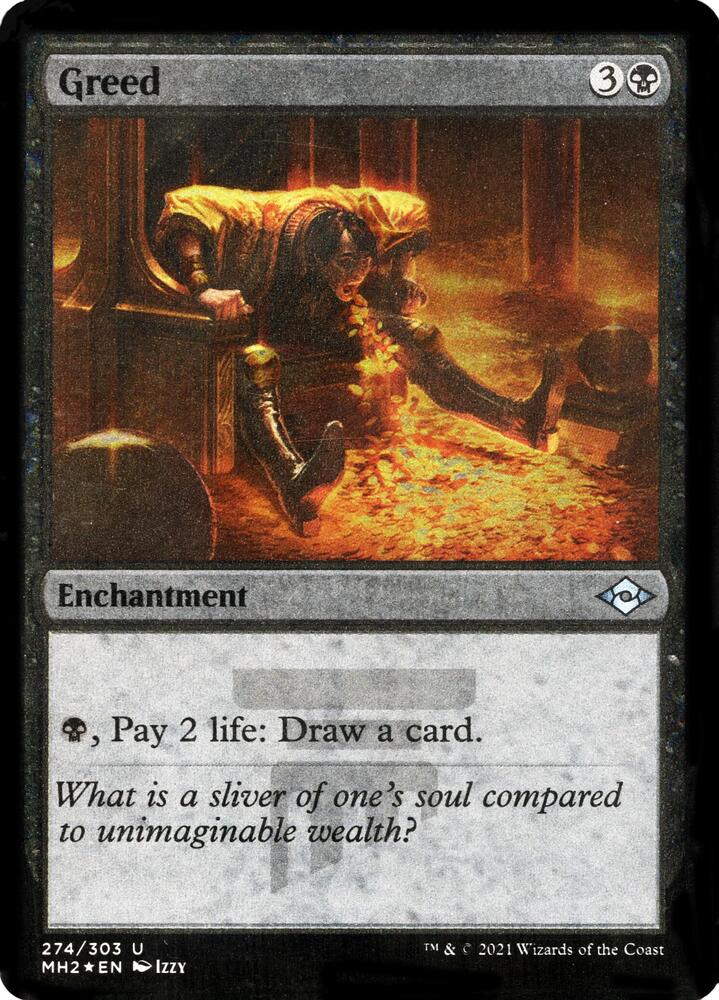 Greed (Foil Etched)