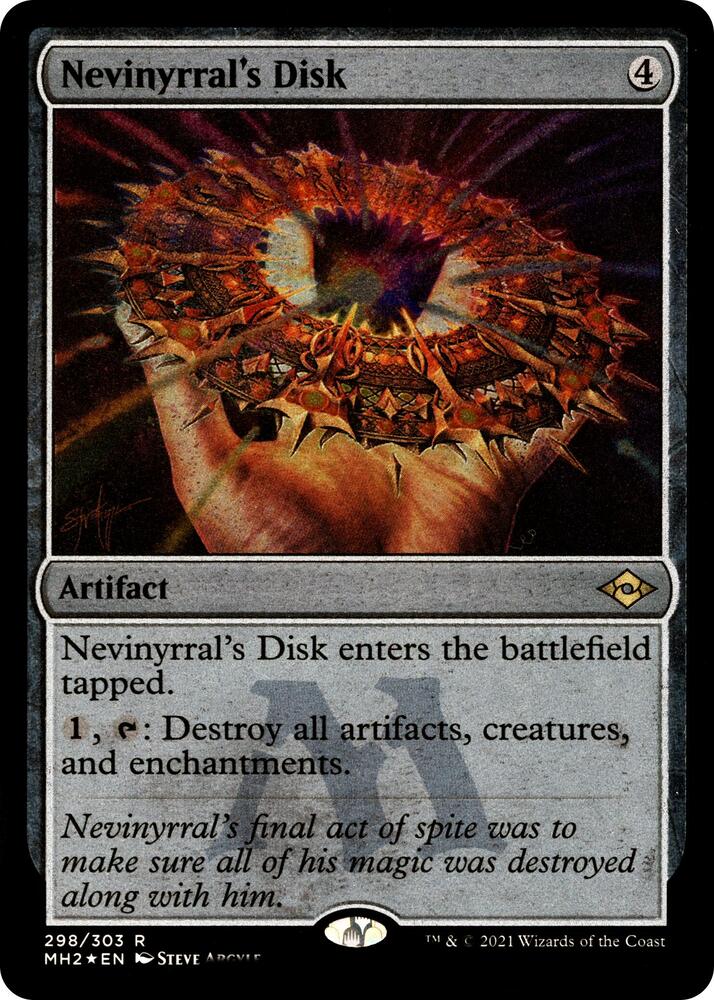 Nevinyrral's Disk (Foil Etched)