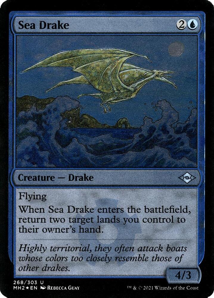 Sea Drake (Foil Etched)