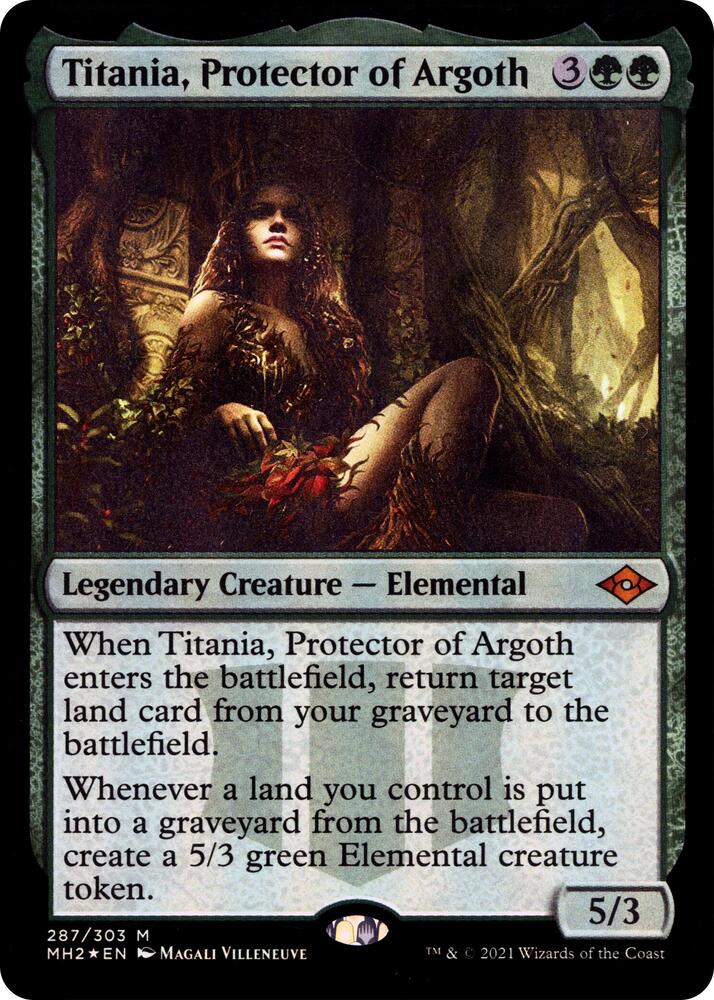 Titania, Protector of Argoth (Foil Etched)