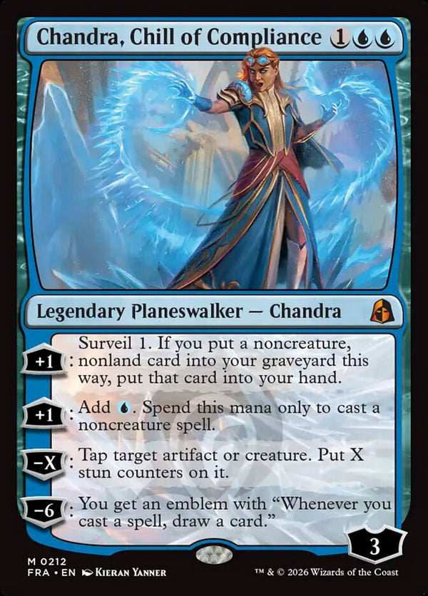 Chandra, Chill of Compliance (FRA 212) - Magic: The Gathering
