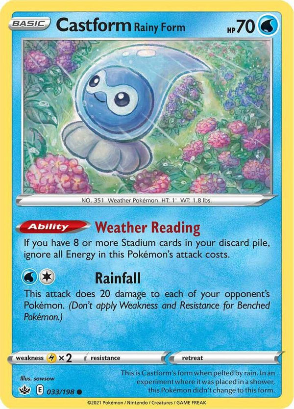 Castform Rainy Form - Pokémon