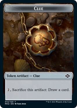 Clue (014) // Goblin Double-Sided Token