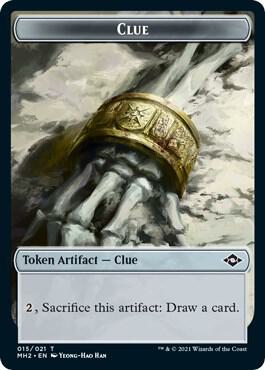 Clue (015) // Crab Double-Sided Token