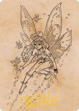 Pixie Guide (Showcase) Art Card (Gold-Stamped Signature)