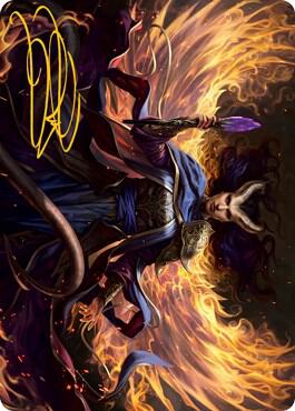 Farideh, Devil's Chosen Art Card (Gold-Stamped Signature)