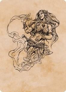 Djinni Windseer (Showcase) Art Card