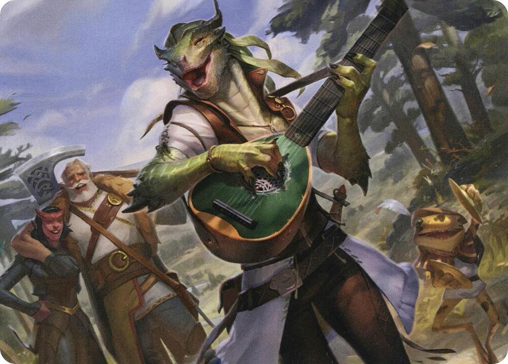 Wandering Troubadour Art Card