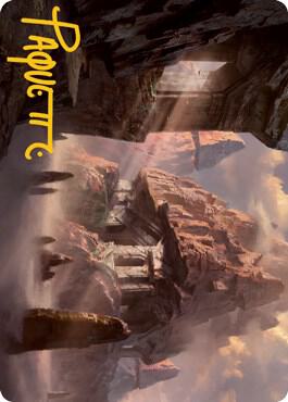 Mountain (62/81) Art Card (Gold-Stamped Signature)