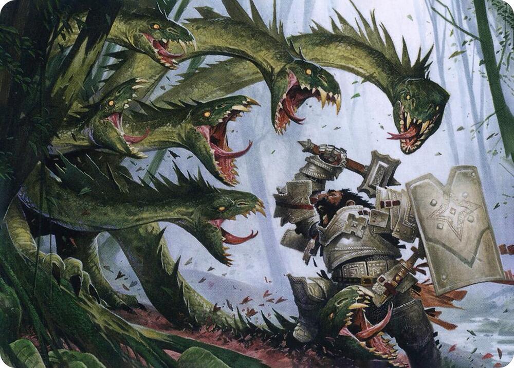 Lair of the Hydra Art Card