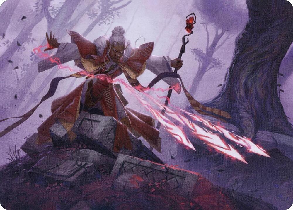 Magic Missile Art Card