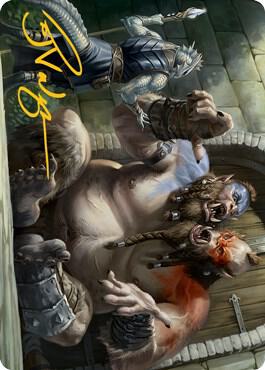 Ettin Art Card (Gold-Stamped Signature)