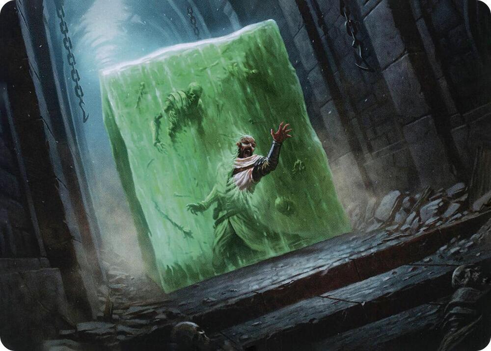 Gelatinous Cube Art Card