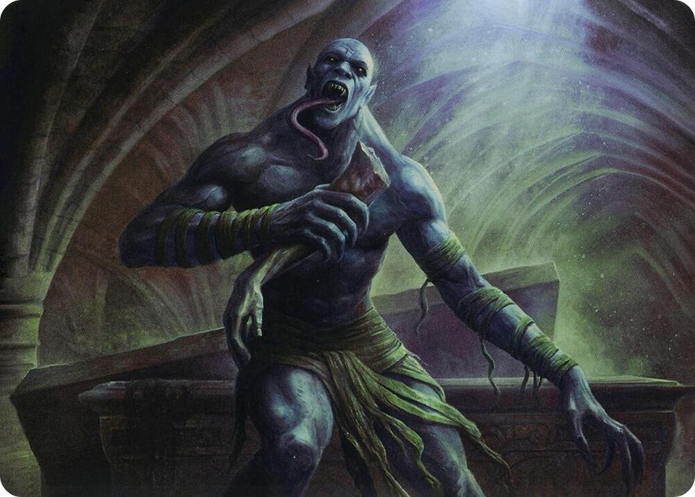 Ghoul Art Card